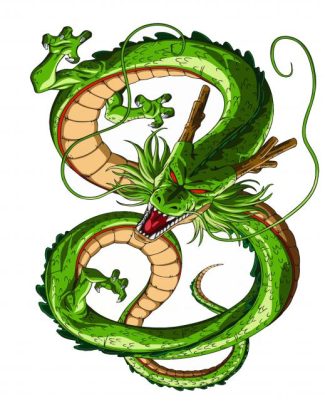 Shenron dragon ball diamond painting