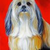 Shih Tzu Dog Art diamond painting