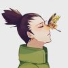 Shikamaru And Butterfly diamond painting