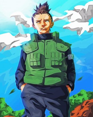 Shikamaru Naruto Anime diamond painting