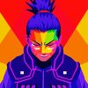 Shikamaru Pop Art diamond painting