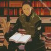 Shikamaru Reading Book diamond painting