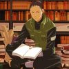 Shikamaru Reading Book diamond painting