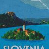 Slovenia Poster diamond painting