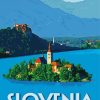 Slovenia Poster diamond painting