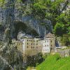 Slovenia Predjama Castle diamond painting