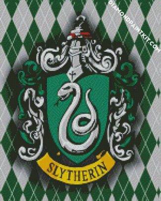 Slytherin Harry Potter Logo diamond painting