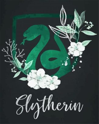 Slytherin diamond painting