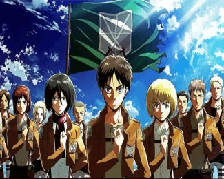 Snk Attack On Titan diamond painting