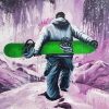 Snowboarder Man Art diamond painting