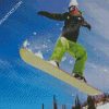 Snowboarder Man diamond painting