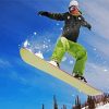 Snowboarder Man diamond painting