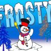 Snowman Frosty diamond painting