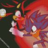 Sonic And Shadow diamond painting