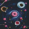 Space Donut diamond paintings