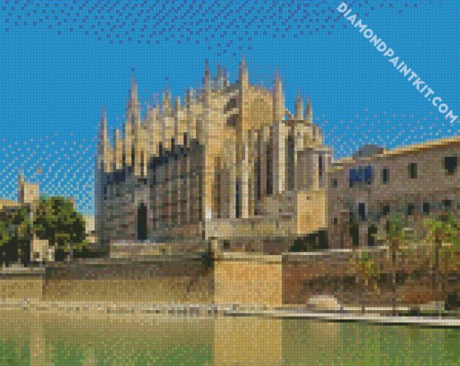 Spain Palma Santa Maria Cathedra diamond painting