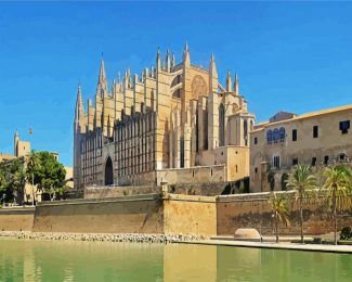 Spain Palma Santa Maria Cathedra diamond painting