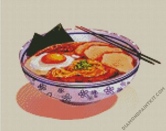 Spicy Ramen diamond painting