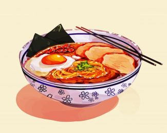 Spicy Ramen diamond painting