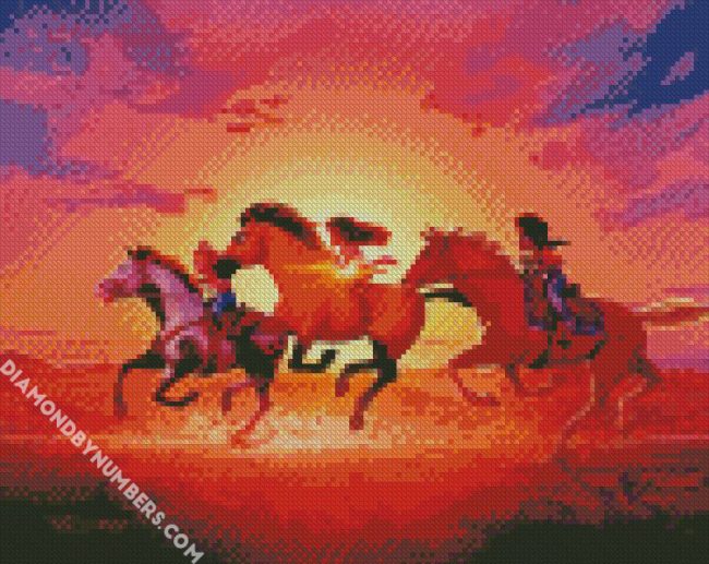 Spirit Untamed Movie diamond painting