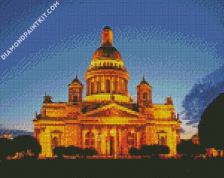 St Isaacs Cathedral St Petersburg diamond painting