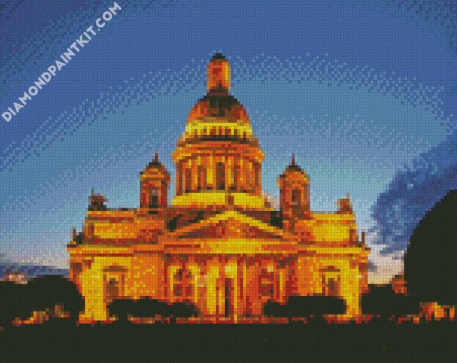 St Isaacs Cathedral St Petersburg diamond painting