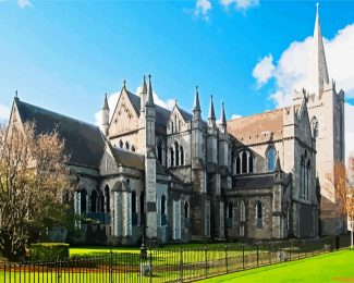 St Patrick's Cathedral Dublin diamond painting