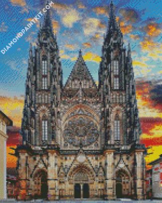 St Vitus Cathedral czech diamond paintings