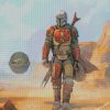 Star Wars The Mandalorian Art diamond paintings