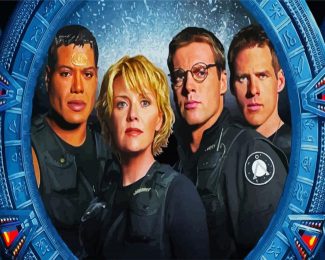 Stargate Sc Fiction Movie diamond painting