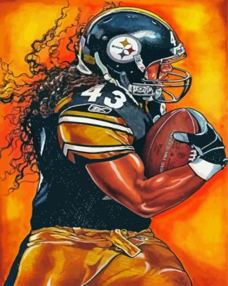 Steelers Player diamond painting