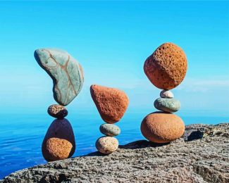 Stone Balancing diamond painting