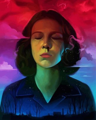 Stranger Things Eleven Art diamond painting