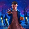 Stranger Things Eleven diamond painting