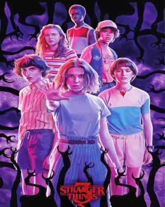 Stranger Things diamond painting