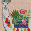 Stylish Alpaca diamond paintings