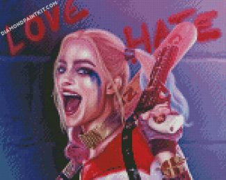 Suicid Squad Harley Quinn diamond paintings