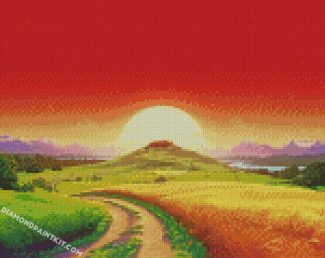 Sunrise Landscape diamond paintings