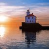 Superior Entry Lighthouse Duluth diamond painting