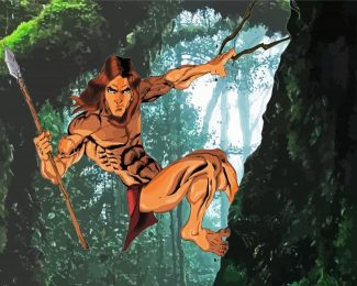 Tarzan Hero diamond painting