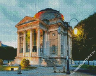 Tempio Voltiano Como diamond painting