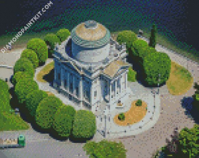 Tempio Voltiano Como Italy Europe diamond painting