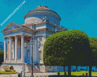 Tempio Voltiano Como Italy diamond painting