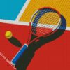 Tennis Racket And Ball diamond painting