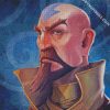 Tenzin Avatar Animation diamond painting