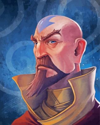 Tenzin Avatar Animation diamond painting