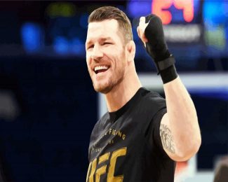 The Champion Bisping diamond painting