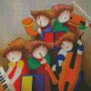 The Children Musicians diamond paintings