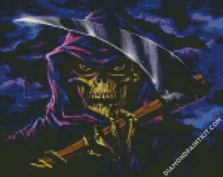 The Grim Reaper diamond Painting