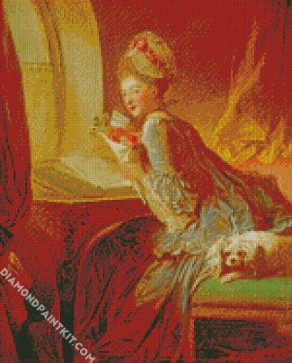 The Love Letter Fragonard diamond painting